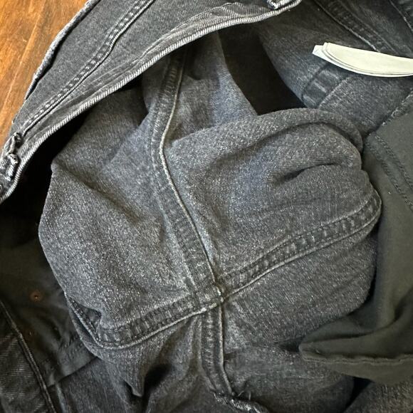 ABERCROMBIE & FITCH Curve Love 90s Straight Jeans Black Ultra HR - Picture 8 of 14